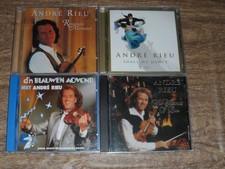Andre Rieu 4 CD Lot Romantic Moments D'N BLAUWEN AOVOND Shall We Dance CHRISTMAS