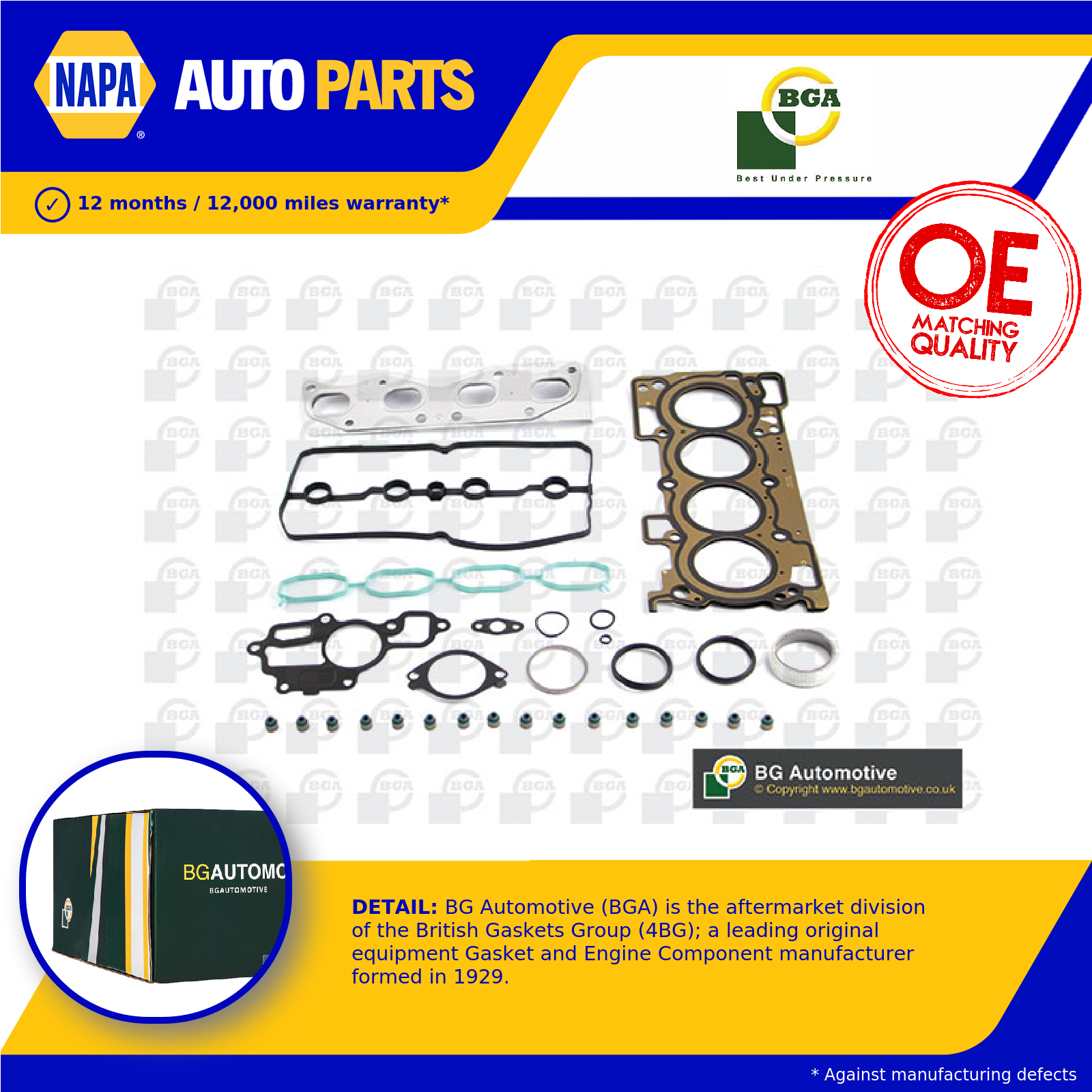 Head Gasket Set HK6311 BGA 110421KC0A Genuine Top Quality Guaranteed New