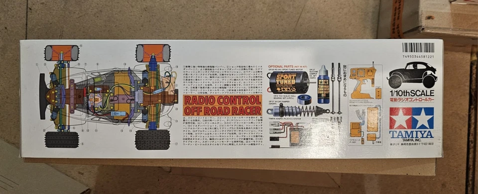 Tamiya Blitzer Beetle 58122...12800 Original vintage 1993 NIB Kit - Bild 3 von 4