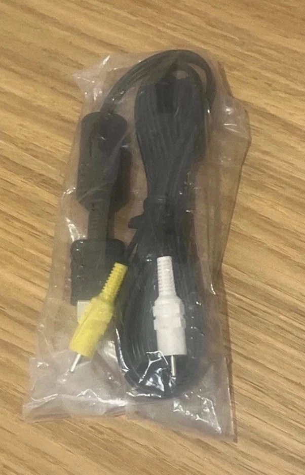 Cable AV Oficial Sony PlayStation 1 y 2 Nuevo Precintado