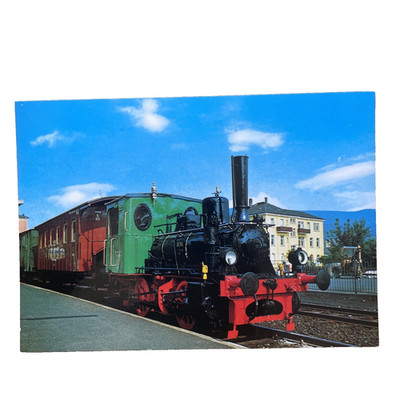 Postkarte Zug Eisenbahn Dampflok Ungelaufen D VI Berg DRB 98 7508 Ansichtskarte