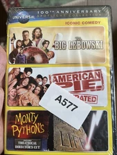 The Big Lebowski + American Pie + Meaning of Life (DVD) Unrated , Jeff Bridges