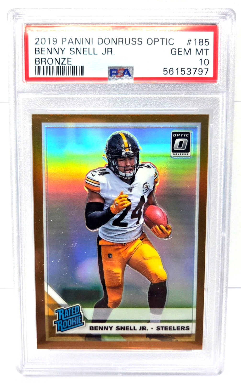 Benny Snell Jr. Panini Donruss Optic #185 Bronze