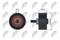 NTY Spannrolle, Keilrippenriemen U.A. FüR CitroËN, Fiat, Lancia