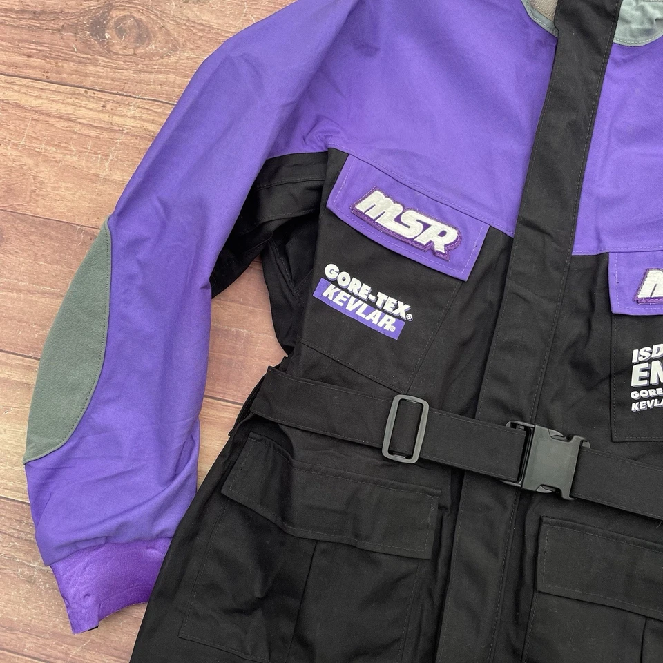 De colección MSR MS Racing MALCOLM SMITH RACING Gore-Tex Hecho con Kevlar Para Hombres Grande Foto 3 de 4