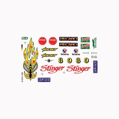 Pinecar Peace & Love Dry Transfer Abziehbilder – Dekorfolie Für Pinewood Derby Autos, 10,2x6,3 Cm