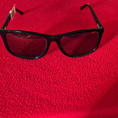 Ralph Lauren Black Rectangular Full Rim Plastic Eyeglass Frames 54-17-140