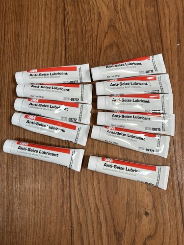 3M Anti Seize Lubricant 1 Ounce Tubes Lot Of 11