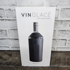 Vinglace Portable Wine & Champagne Stainless Steel Chiller Insulator Graphite
