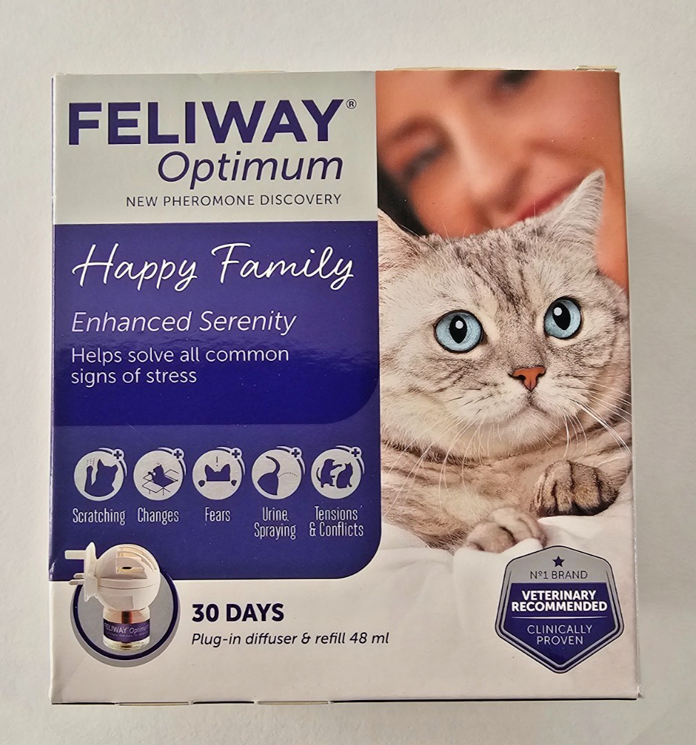 Feliway Optimum Plug in Diffuser and 48ml Refill