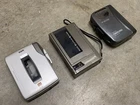 Vintage Cassette Player Lot Sony Walkman Panasonic RCA AS IS