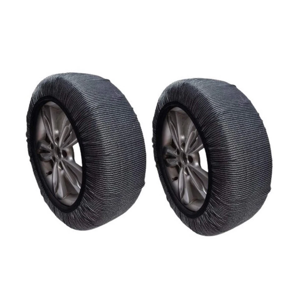 CALZA NEVE OMOLOGATE ITALIA EN 16662-1 2 CALZE TESSILI PNEUMATICI AUTO TAGLIA L - Imagen 3 de 4