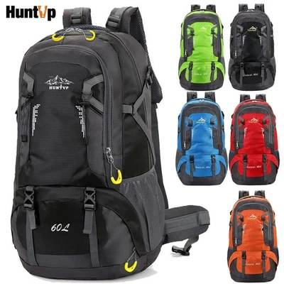 HUNTVP 60L Rucksack Wasserdicht Wanderrucksack Sport Outdoor Reise Trekkingrucksack DHL