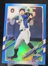 2021 Topps Chrome NPB - RYOTA ISOBATA Blue /150 Rookie SSP RC Ham Fighters