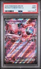 2025 Pokemon Destined Rivals Rocket's Mewtwo Ex #081 PSA 9