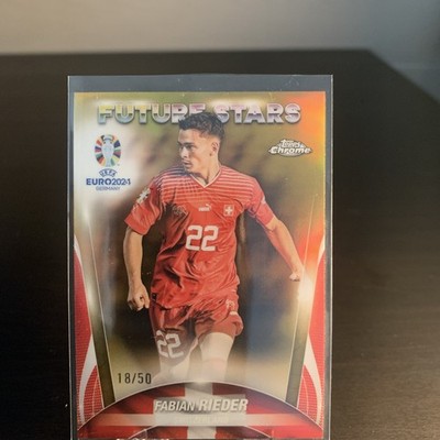 Schweiz Rieder /50 Topps Nummeriert Karte Sammlung Fussball Panini Lot Bulk