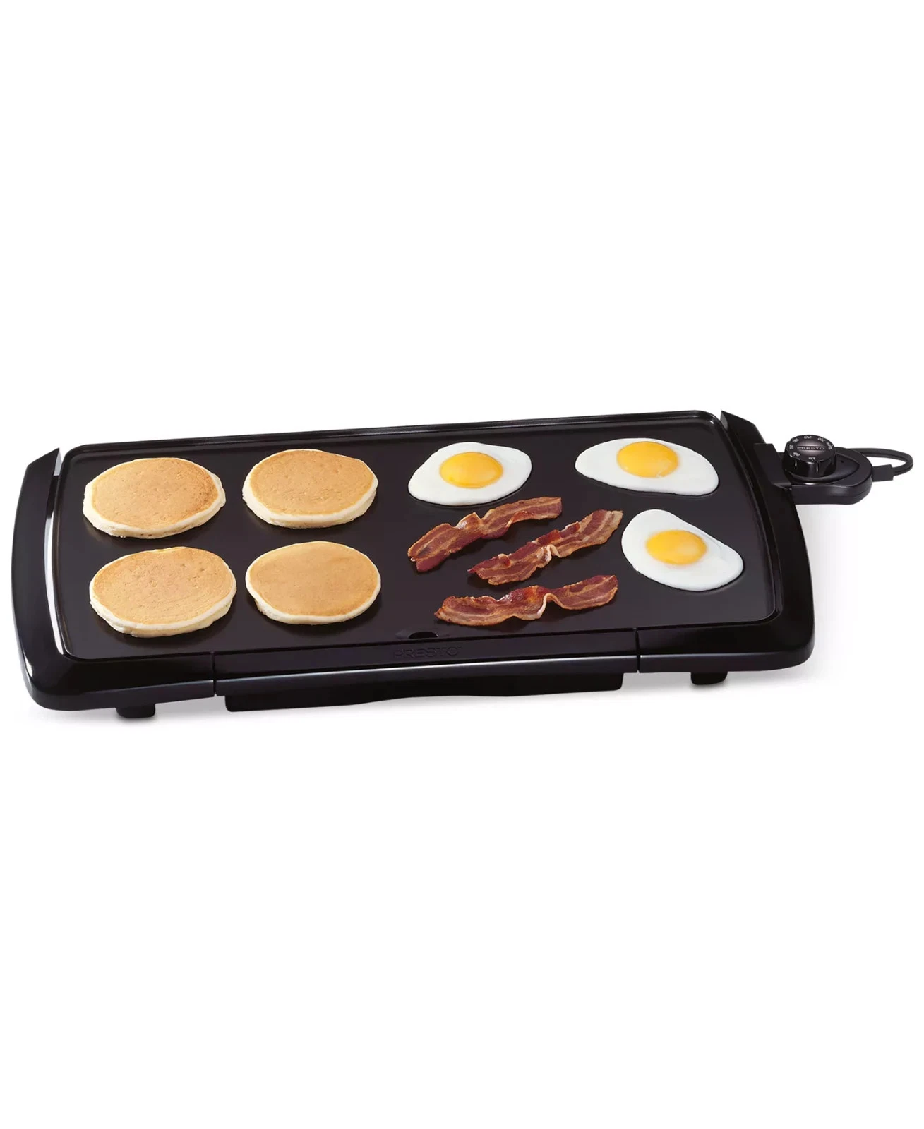 Presto 07030 Electric Griddle - Nonstick, Large Cooking Surface, Easy Clean