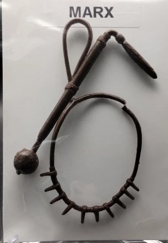 Vintage MARX TOYS, JOHNNY WEST, GERONIMO,  BROWN INDIAN WAR CLUB, ORIGINAL!