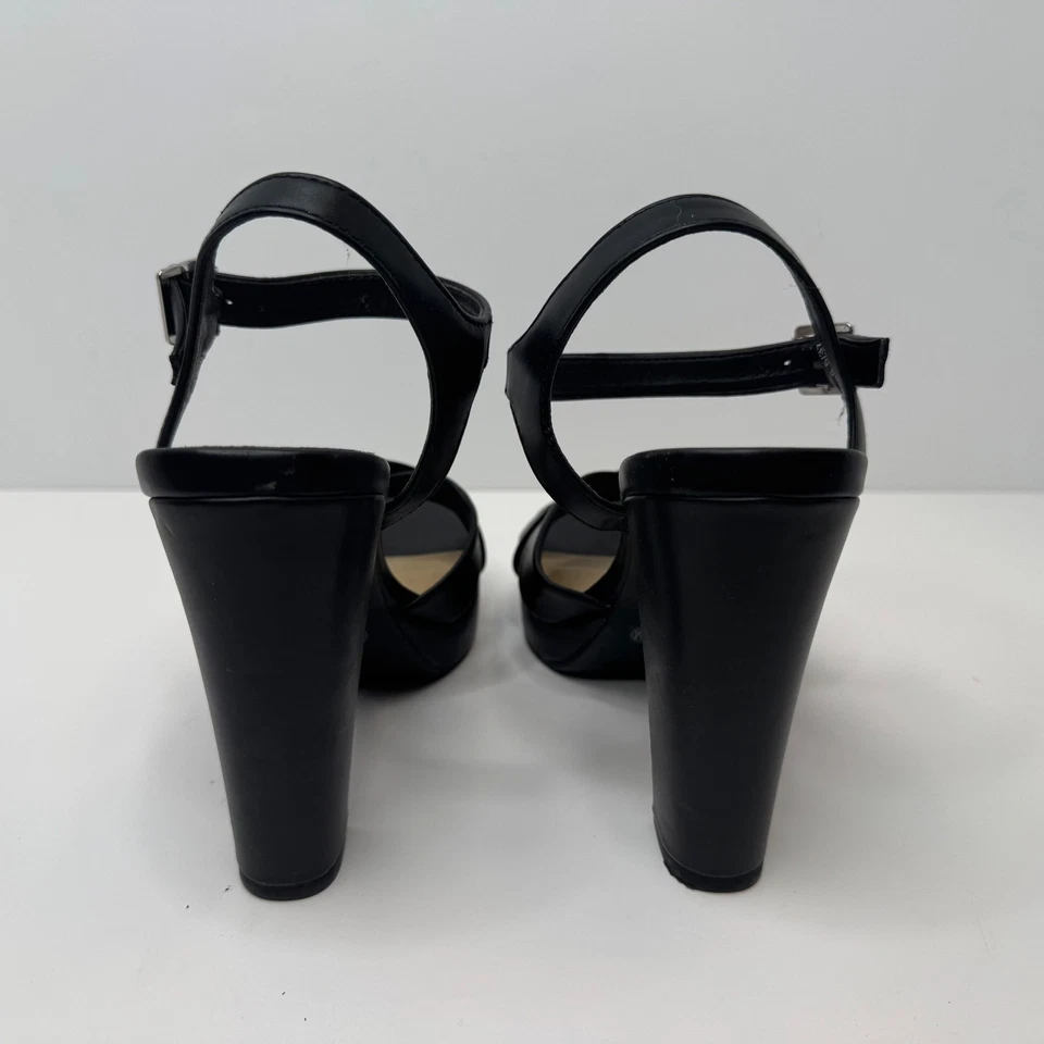 Chinese Laundry Women’s Platform Heels Ankle Strap Size 6M Black - Image 3 of 4