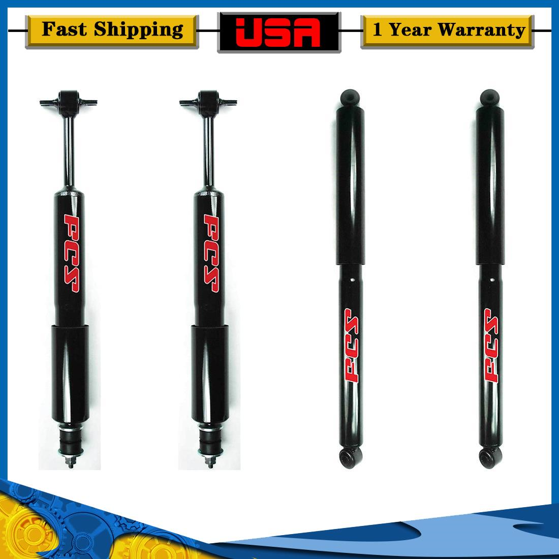 Front & Rear Shocks Absorbers Kit 4PCS Set FCS For 1998-2011 Ford Ranger 4x4 4WD
