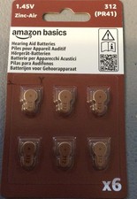 LOT  X6 Hearing Aid Batteries 9 -1/2 packs x6 = 58 Total  1.45v - Expires 09/28