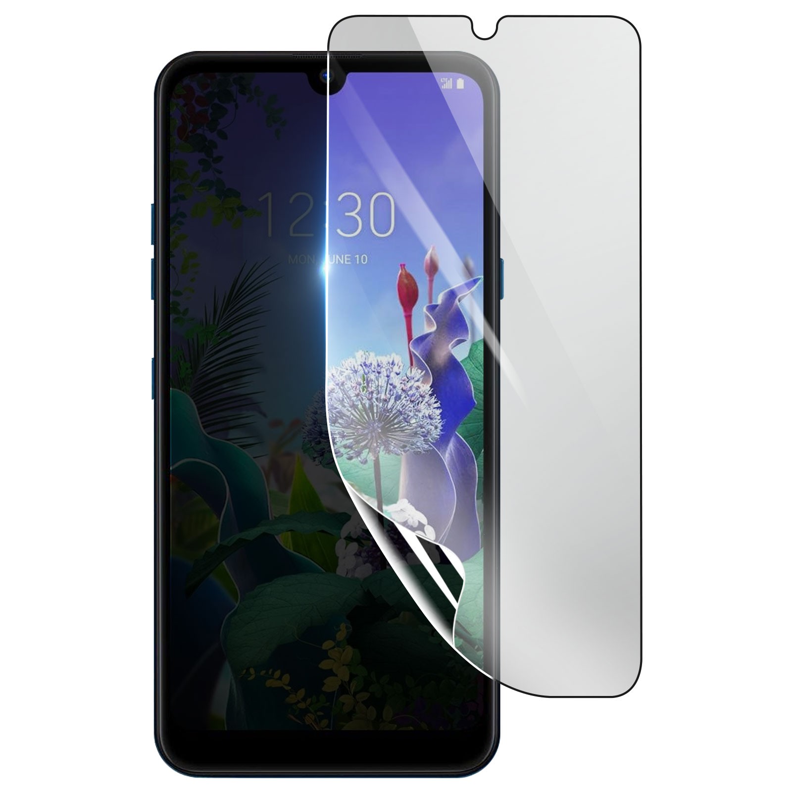 Film hydrogel 3mk pour LG Q60 protection écran antichoc transparente