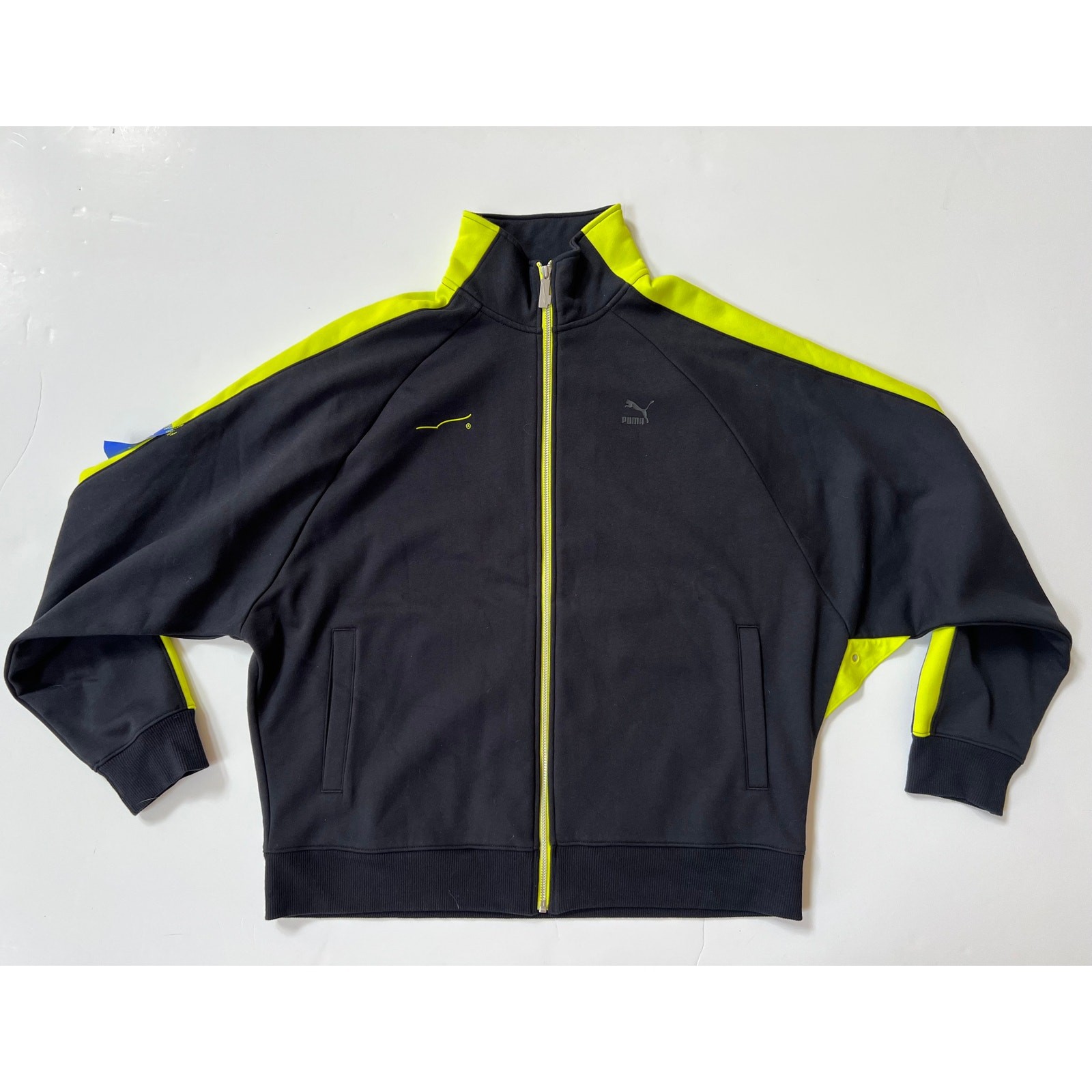 Puma x Ader T7 Men's Track Jacket Pant 95533 01Black/Neon Size M NWT