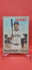 2019 Topps Heritage #18 Fernando Tatis Jr. 1970 Cloth Stickers