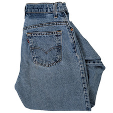 Levi’s 551 Relaxed Fit Tapered Leg Jeans Sz 8 Short Womens Stone Wash USA Made
