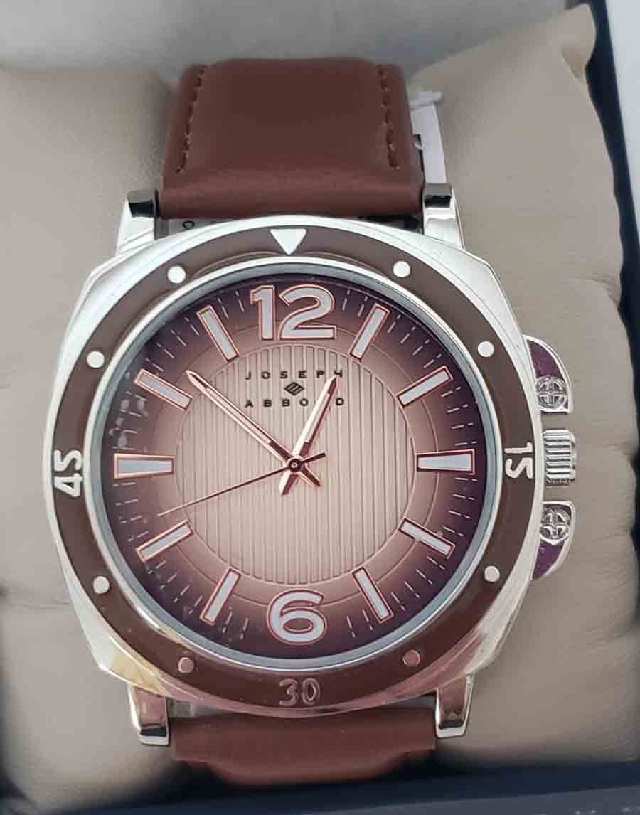 Joseph Abboud Watch AB-5219SV Stainless Steel Metal Japan Movement