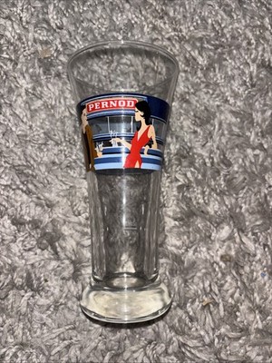 Rarität Vintage altes elegantes Pernod Glas konisch 0,2 L