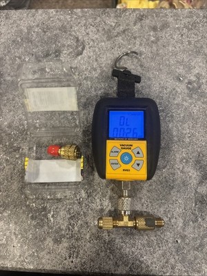 Fieldpiece SVG3 Compact Digital Micron Vacuum Gauge HVACR w/ Easy View Hook