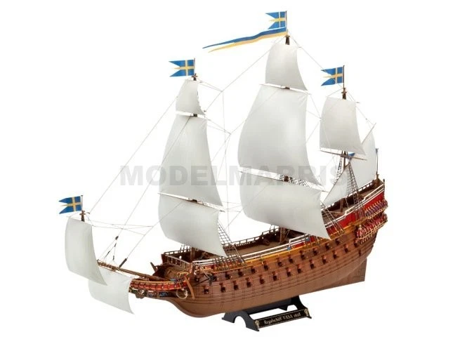 REVELL 05414 1/150 Swedish Regal Ship VASA - Immagine 2 di 4