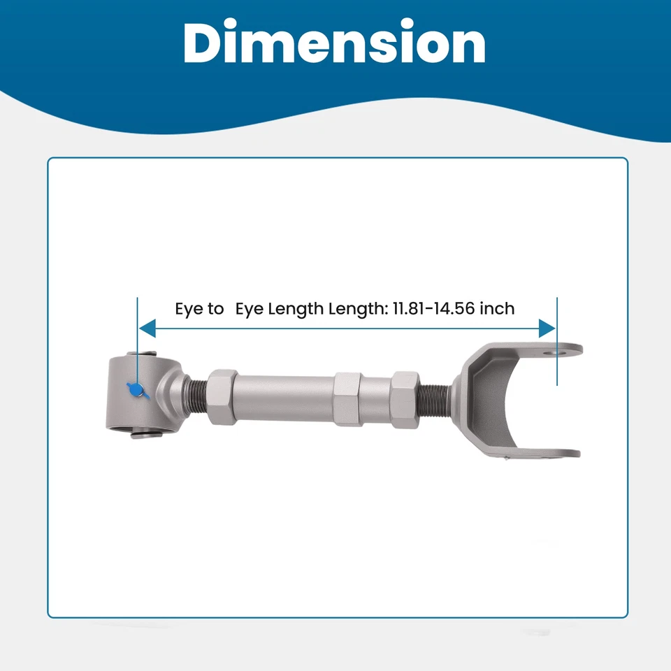 Juego de brazos de control trasero superior inferior para GM A-Body para Buick Skyhawk Foto 4 de 4