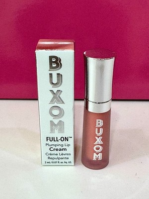 Buxom Full On Plumping Lip Cream .07oz./2ml. Mini Size NIB - White Russian