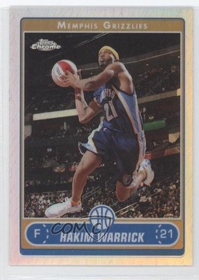 2006-07 Topps Chrome Refractor Hakim Warrick #53 9dr