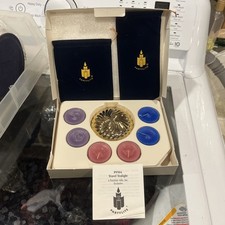 New In Box Unused PartyLite Gifts Travel Tealight Set w/6 & Bags Candles P9504