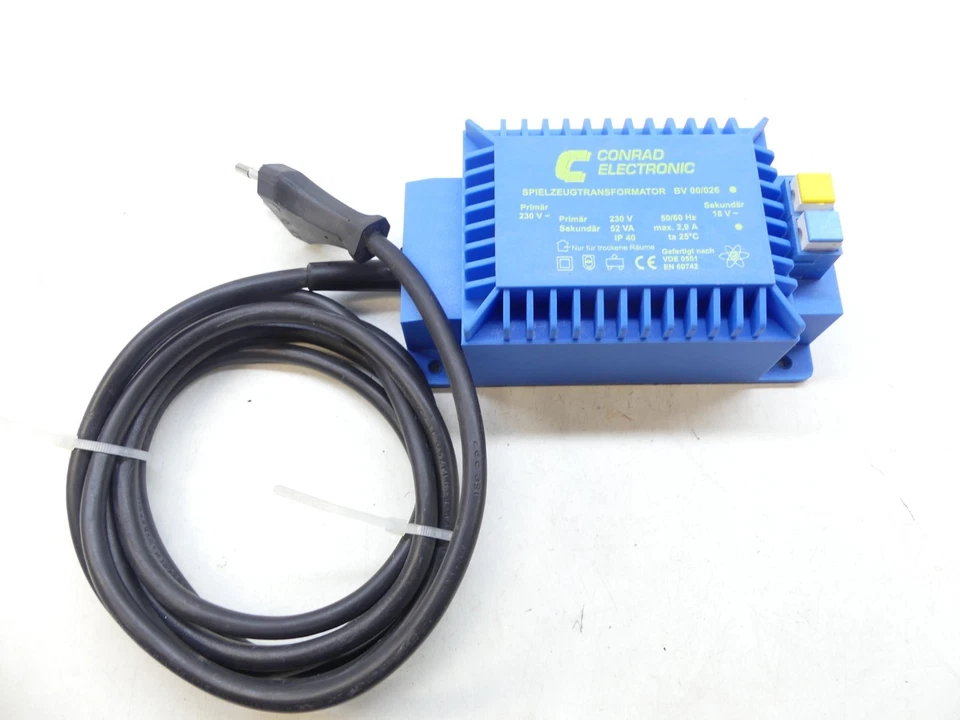 Conrad BV 00/026 Transformer 230V, 52 VA, TOP ohne OVP, geprüft #62251