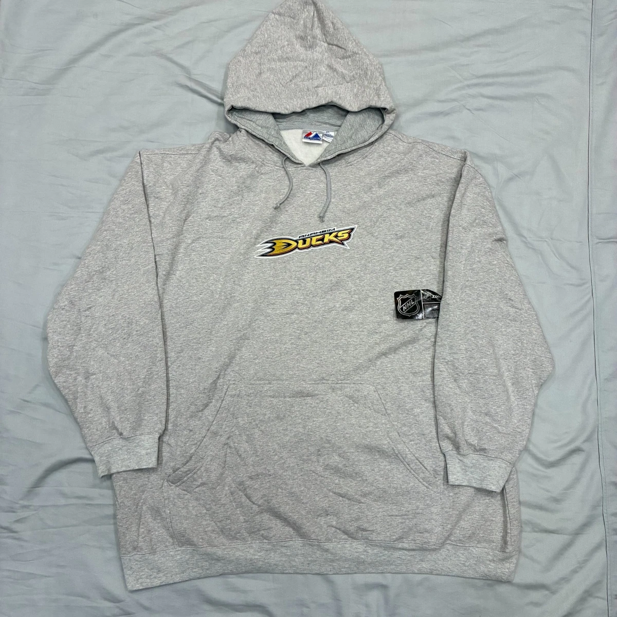 Sweat à Capuche Mitchell & Ness – Anaheim Ducks – NHL – Noir