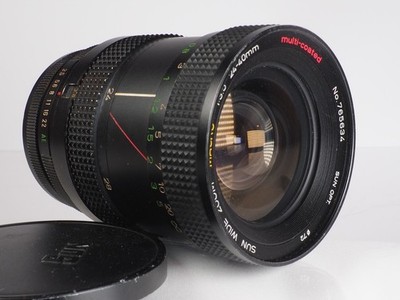 Sun Wide Zoom Macro f3.5  24-40mm Canon FD mount vintage nice metal lens