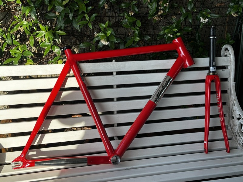 All City Thunderdome Track Frame & Carbon Fork Small Medium 52 54 RRP £1100