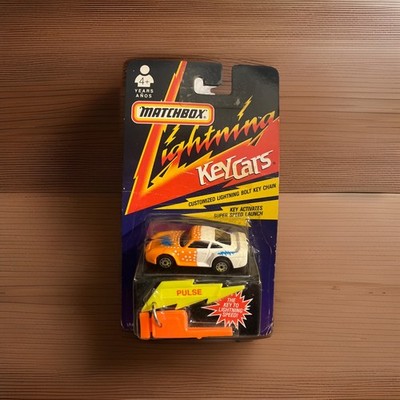 Vintage 1998 Matchbox Lightning Key Cars Porsche Bolt NIB Sealed