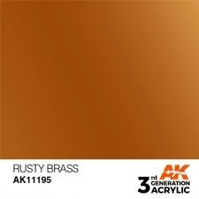 AK INTERACTIVE - Rusty Brass 17ml