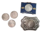 Lot of 5 Morgan Silver Dollars, Wonderful Condition, 1886/1900/1881S/1921