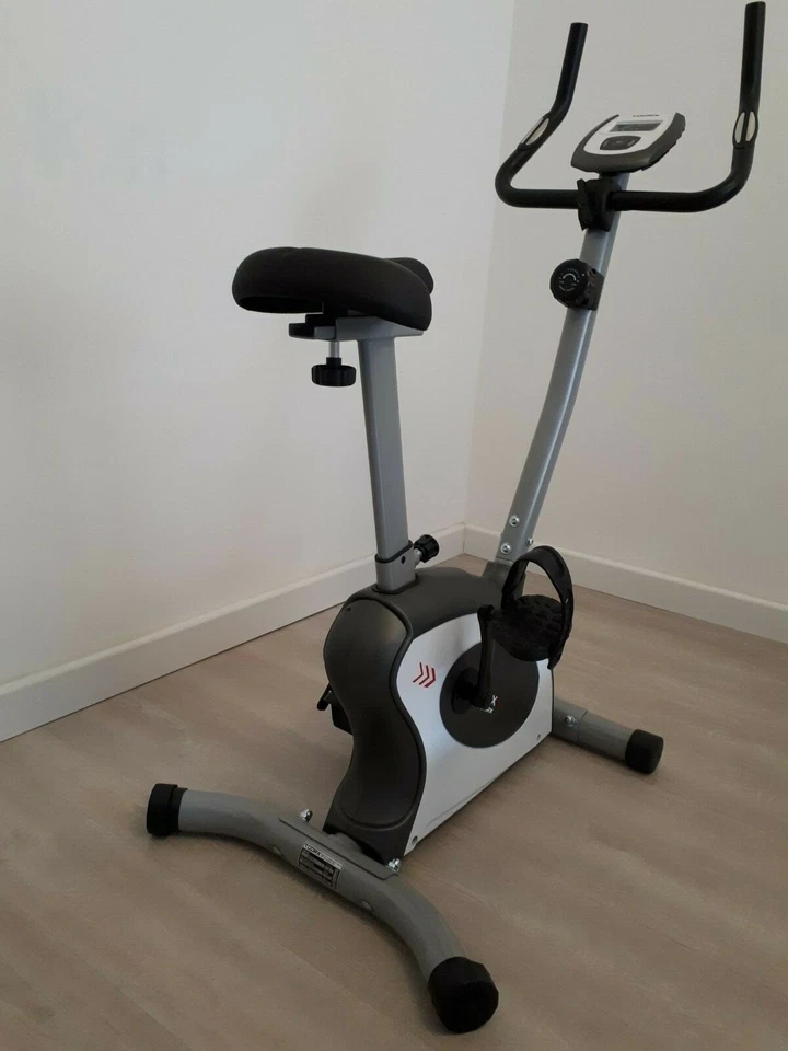 Toorx BRX FLEXI Cyclette Magnetico 8 Liveli con Display LCD - Bianco/Nero - Immagine 4 di 4