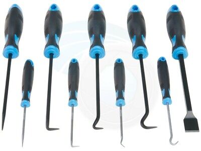 9pcs Car O Ring Oil Seal Removal Puller Tools Pick Hook Scraper Kit Ebay