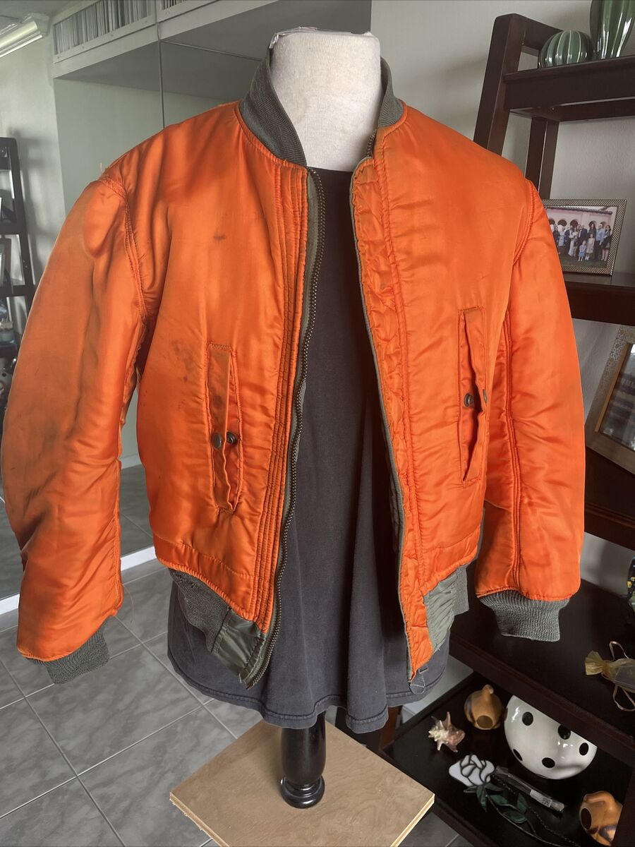 1967 Vintage Vietnam War USAF MA-1 FLIGHT JACKET Mil-J-8279D 1967 Vintage Vietnam War USAF MA-1 FLIGHT JACKET Mil-J-8279D