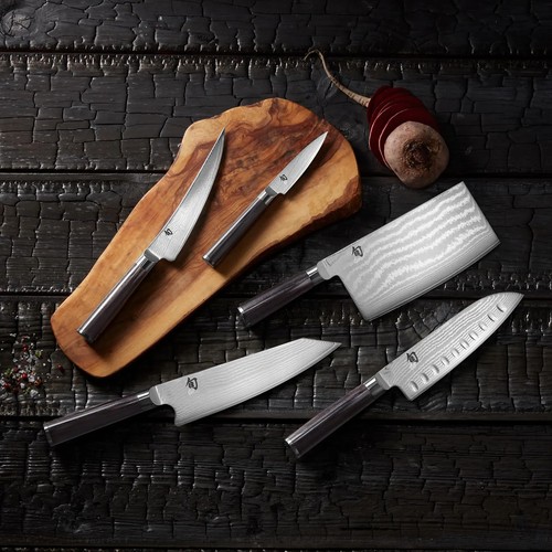 KAI Shun Classic Santoku Knife 175mm Dimpled Stainless Made in Japan NEW - Picture 6 of 6