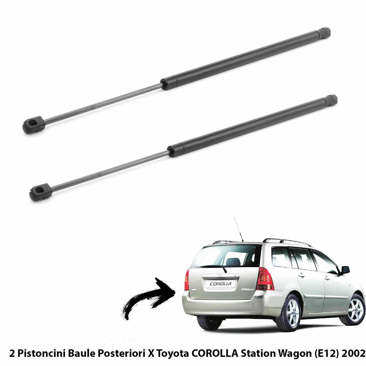 2 Molle A Gas Per Portellone Posteriore Fiat Bravo Dal 2007 - MG169/12 - Foto 5