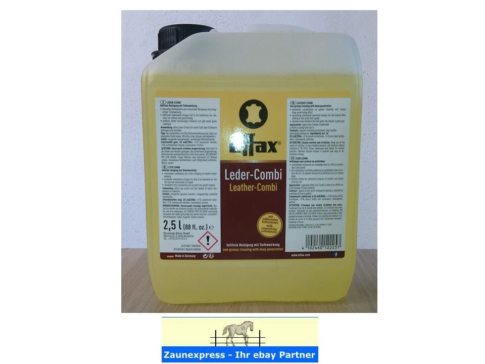 15,96€/L 2,5 Liter Kanister Effax Leder Combi Lederpfelge Mage Pack